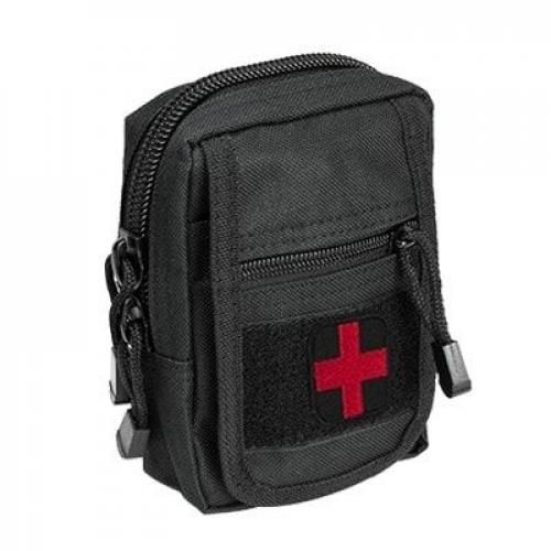 Erste Hilfe Kit schwarz / Compact Trauma Kit - Level 1 - Black NcS USA