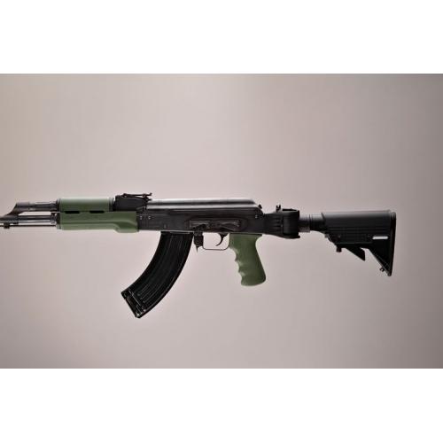 AK-47/AK-74 YUGO Griff und Handschutz Version OverMolded Oliv Drab Hogue