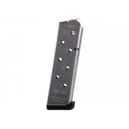 M1911 Magazin .45 ACP 8 Schuss vernickelt CMC