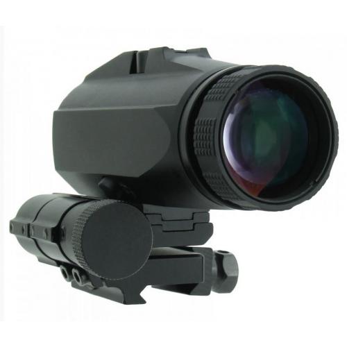 FLIP-TO-SIDE 3 X RED DOT MAGNIFIER   T-Fire USA