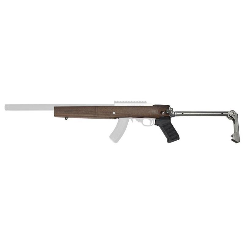 Ruger 10/22 Klappschaft Bull Barrel B-TM Edelstahl und Nussbaumholz Samson